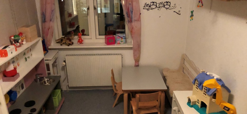 Legeværelse med legesager