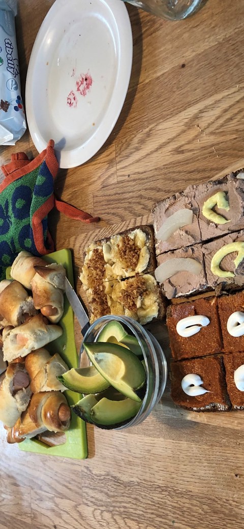 Smurte frokostmadder til børnene
