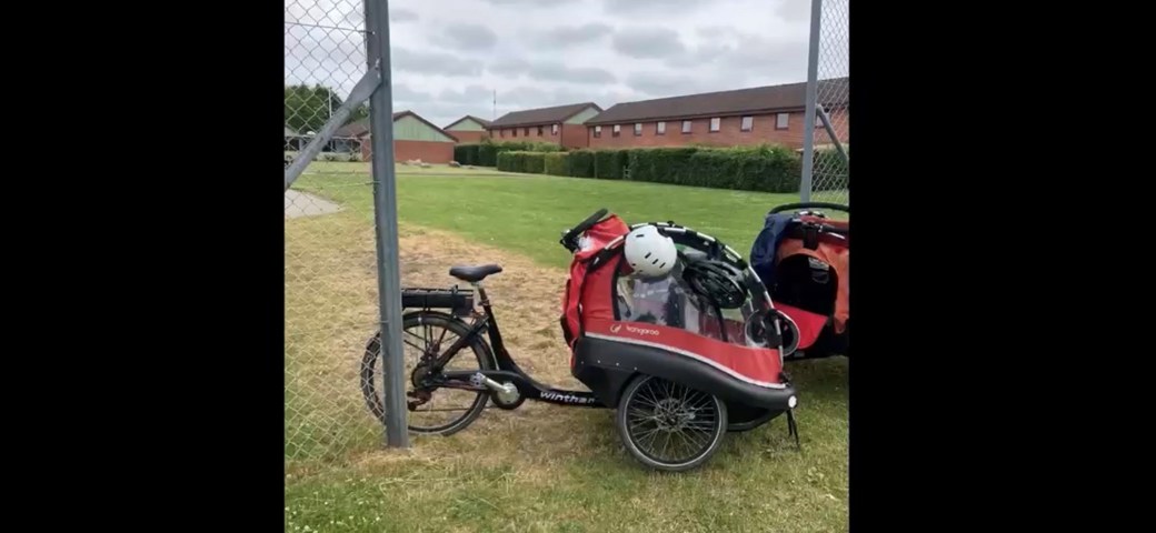 Cyklen Er Pakket Til Udflugt