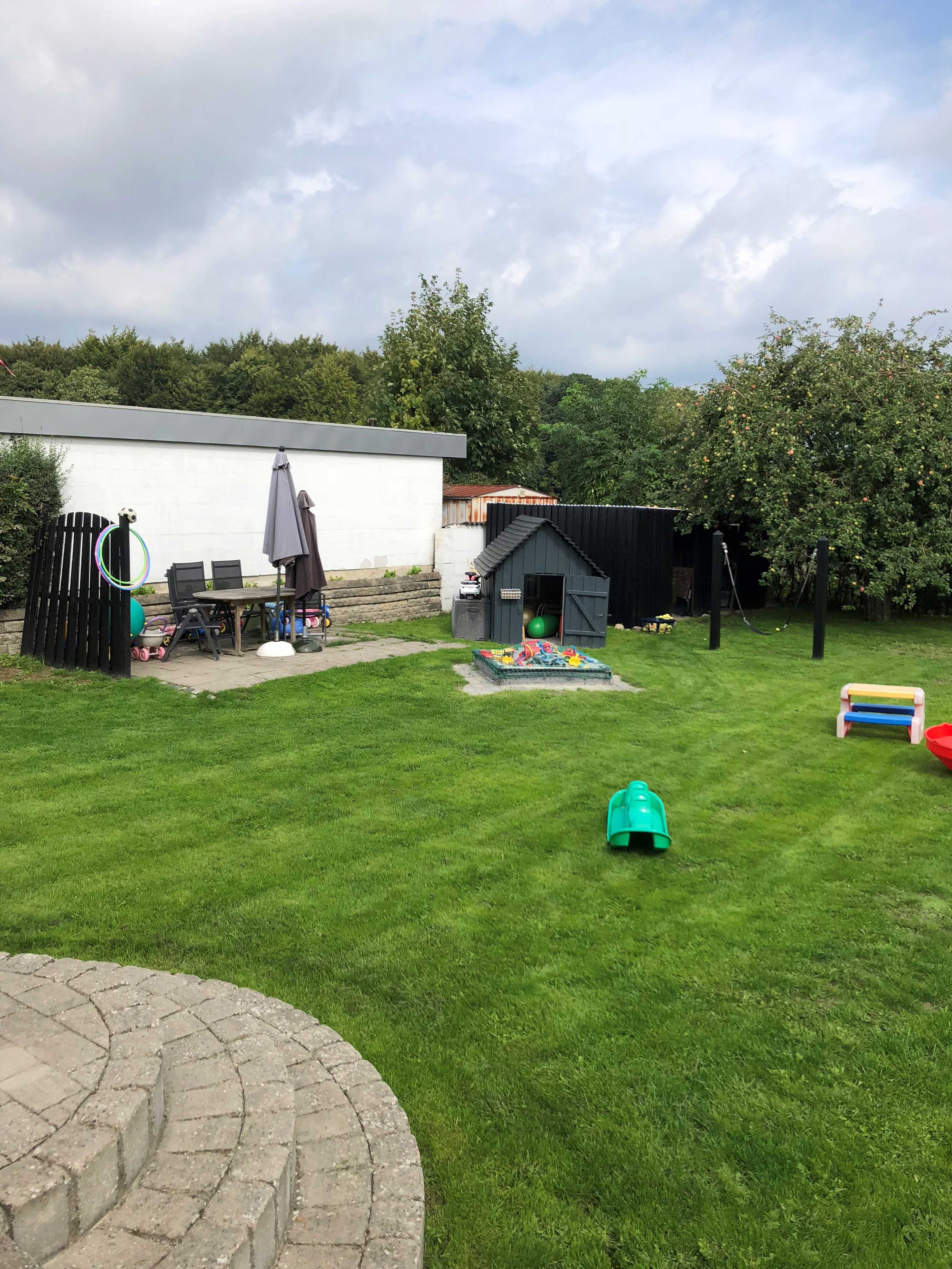 Stor have med legeredskaber